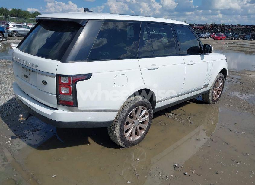 Photo 4 of 2016 Land Rover RANGE ROVER 3.0L V6 SUPERCHARGED HSE (VIN SALGS2VFXGA254295)