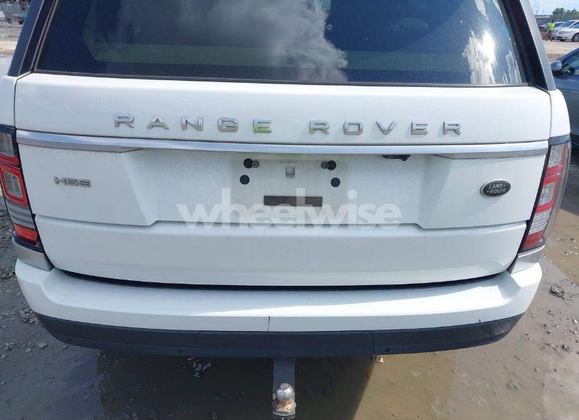 Photo 6 of 2016 Land Rover RANGE ROVER 3.0L V6 SUPERCHARGED HSE (VIN SALGS2VFXGA254295)