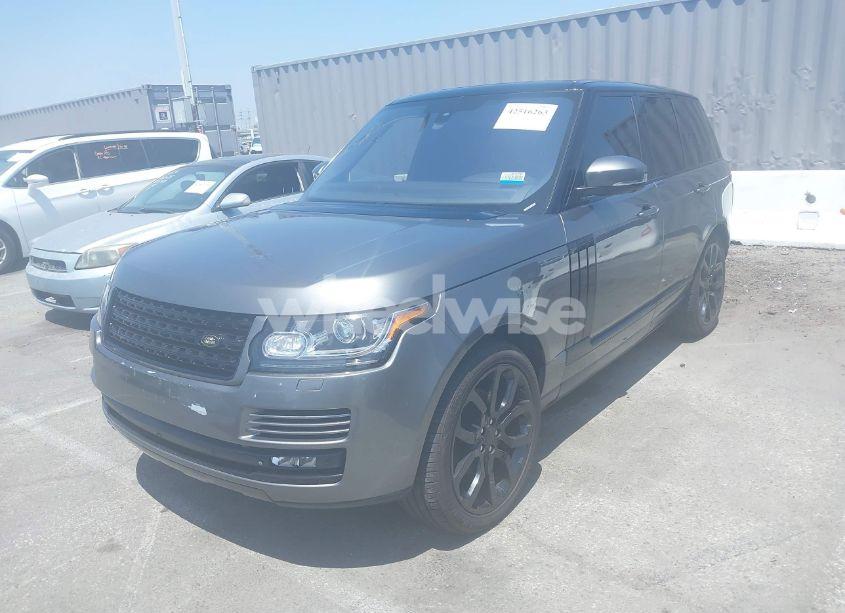 Photo 2 of 2014 Land Rover RANGE ROVER 3.0L V6 SUPERCHARGED HSE (VIN SALGS2WF8EA180130)