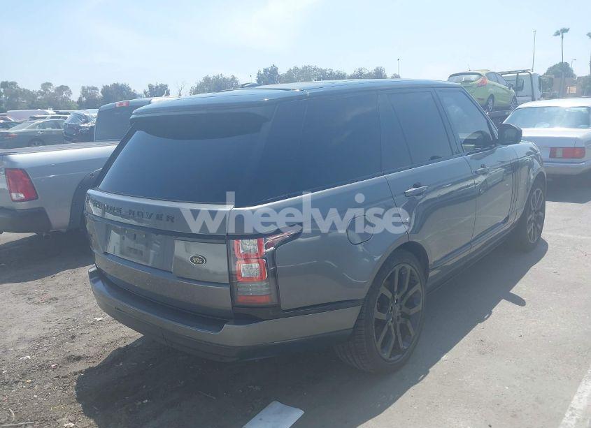 Photo 4 of 2014 Land Rover RANGE ROVER 3.0L V6 SUPERCHARGED HSE (VIN SALGS2WF8EA180130)