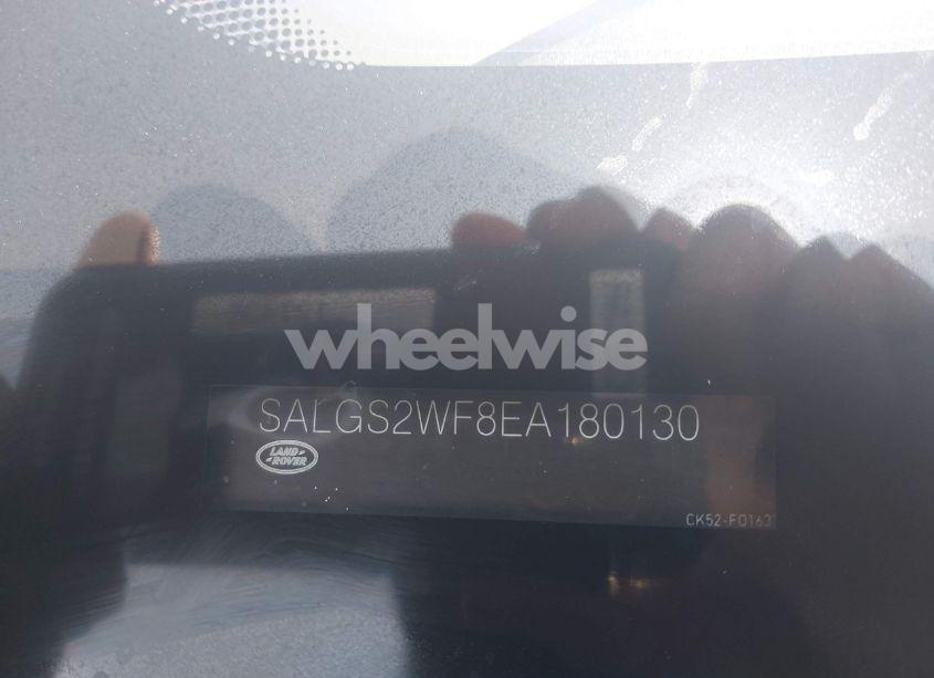 Photo 9 of 2014 Land Rover RANGE ROVER 3.0L V6 SUPERCHARGED HSE (VIN SALGS2WF8EA180130)