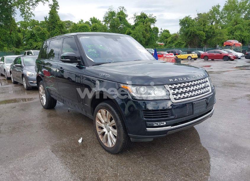 2016 Land Rover RANGE ROVER 5.0L V8 SUPERCHARGED (VIN SALGS3EF4GA284334) main photo