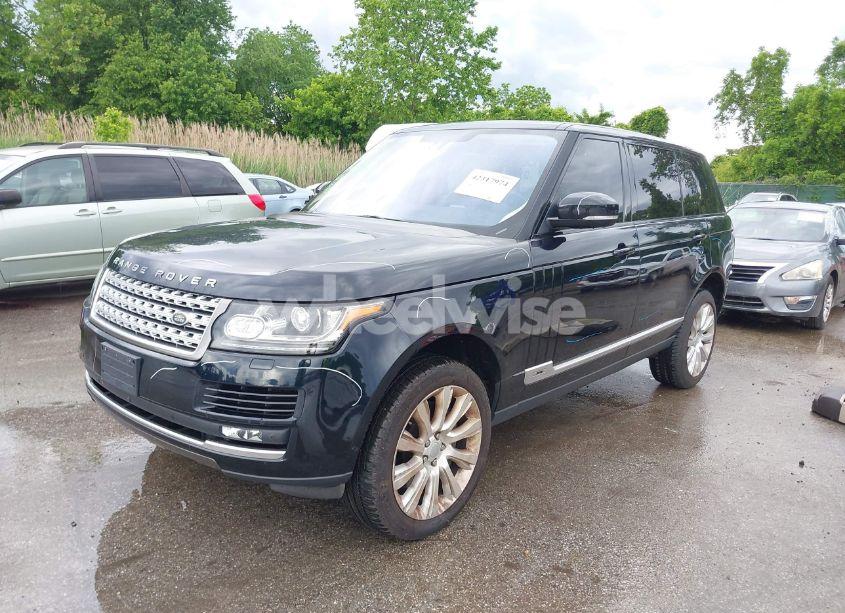 Photo 2 of 2016 Land Rover RANGE ROVER 5.0L V8 SUPERCHARGED (VIN SALGS3EF4GA284334)