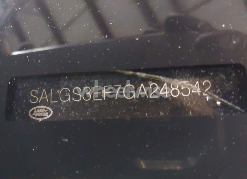 Photo 17 of 2016 Land Rover RANGE ROVER 5.0L V8 SUPERCHARGED (VIN SALGS3EF7GA248542)