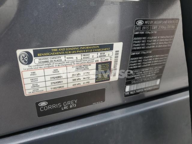 Photo 6 of 2016 LAND ROVER RANGE ROVER SUPERCHARGED N/A (VIN SALGS3EF8GA252907)