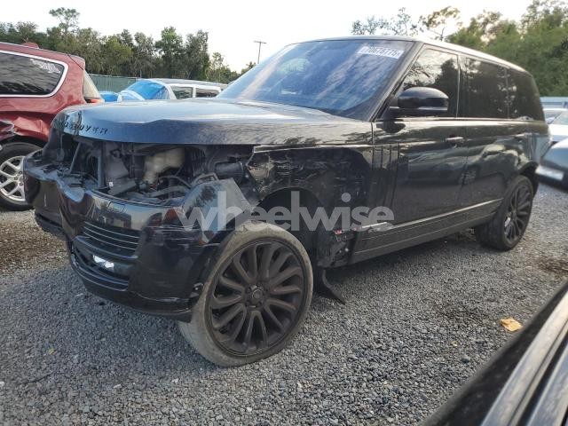 Photo 3 of 2017 LAND ROVER RANGE ROVER SUPERCHARGED N/A (VIN SALGS5FE5HA347654)