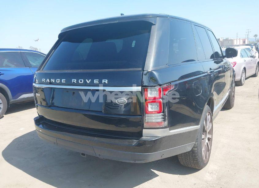 Photo 4 of 2015 Land Rover RANGE ROVER 5.0L V8 SUPERCHARGED AUTOBIOGRAPHY (VIN SALGV2TF9FA214184)