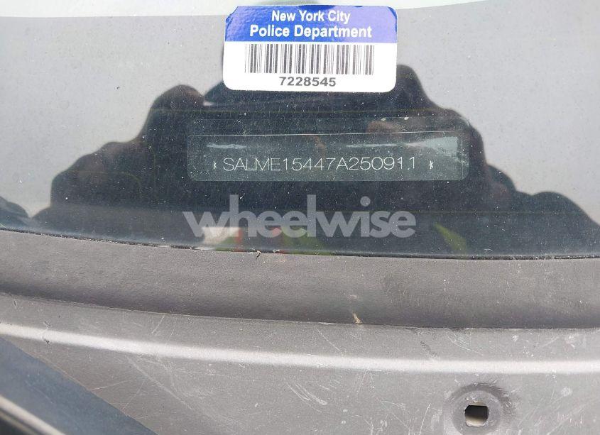 Photo 11 of 2007 Land Rover RANGE ROVER HSE (VIN SALME15447A250911)