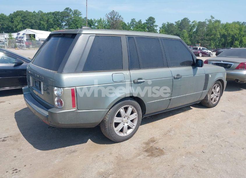 Photo 4 of 2006 Land Rover RANGE ROVER HSE (VIN SALME15466A202423)