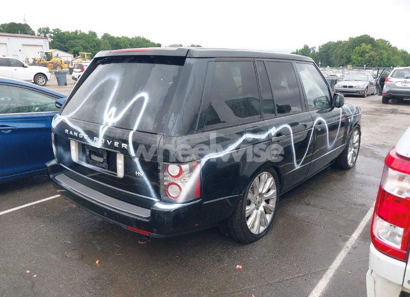 Photo 4 of 2010 Land Rover RANGE ROVER HSE (VIN SALMF1D47AA324201)