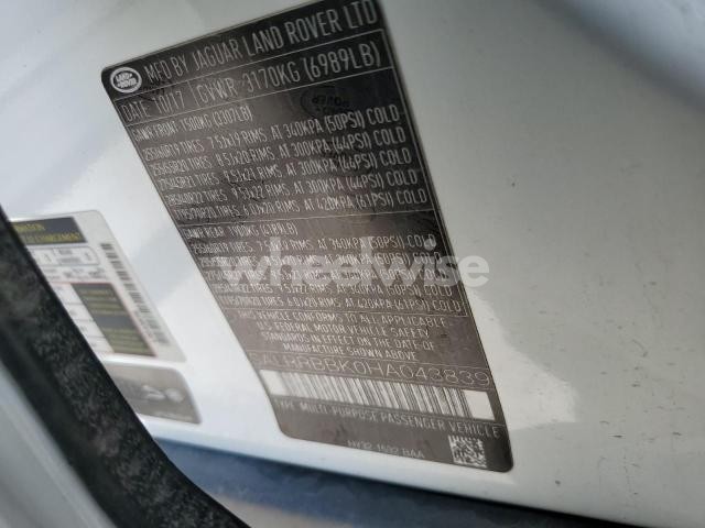 Photo 9 of 2017 LAND ROVER DISCOVERY HSE (VIN SALRRBBK0HA043839)