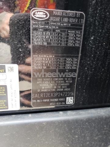 Photo 9 of 2023 LAND ROVER DISCOVERY S R-DYNAMIC N/A (VIN SALRT2EX3P2472314)