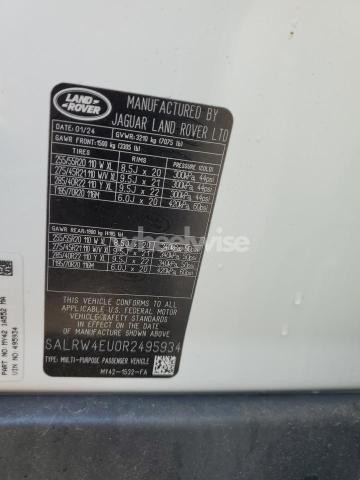 Photo 11 of 2024 LAND ROVER DISCOVERY METROPOLITAN EDITION (VIN SALRW4EU0R2495934)