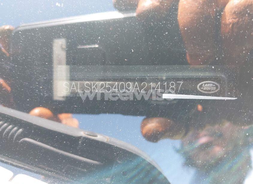 Photo 9 of 2009 Land Rover RANGE ROVER SPORT HSE (VIN SALSK25409A214187)