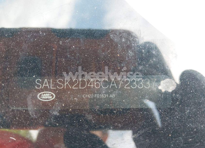 Photo 9 of 2012 Land Rover RANGE ROVER SPORT HSE (VIN SALSK2D46CA723337)