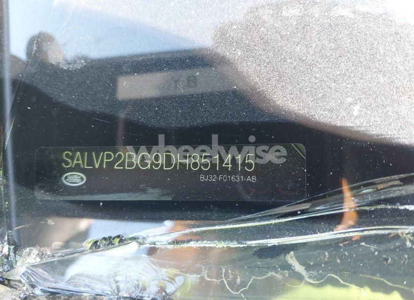 Photo 11 of 2013 Land Rover RANGE ROVER EVOQUE PURE (VIN SALVP2BG9DH851415)