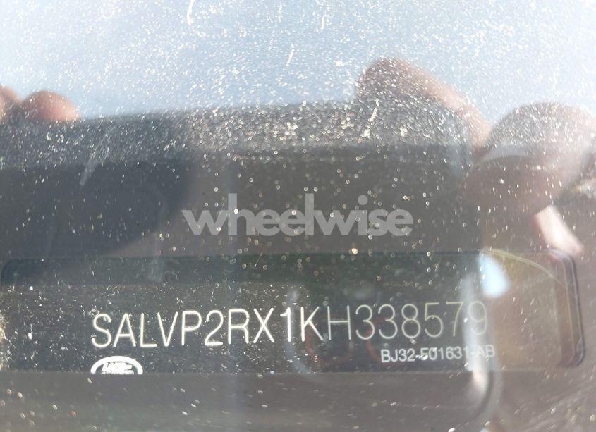 Photo 17 of 2019 Land Rover RANGE ROVER EVOQUE SE/SE PREMIUM (VIN SALVP2RX1KH338579)