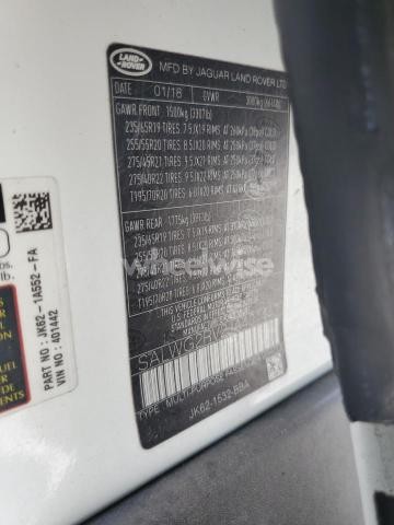 Photo 9 of 2018 LAND ROVER RANGE ROVER SPORT SE (VIN SALWG2RV2JA401442)