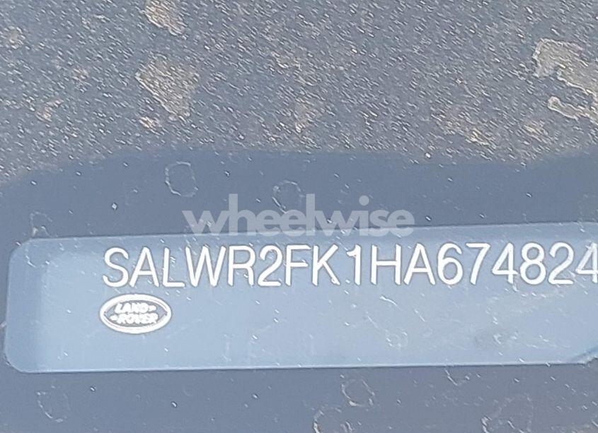 Photo 18 of 2017 Land Rover RANGE ROVER SPORT 3.0L V6 TURBOCHARGED DIESEL HSE TD6 (VIN SALWR2FK1HA674824)