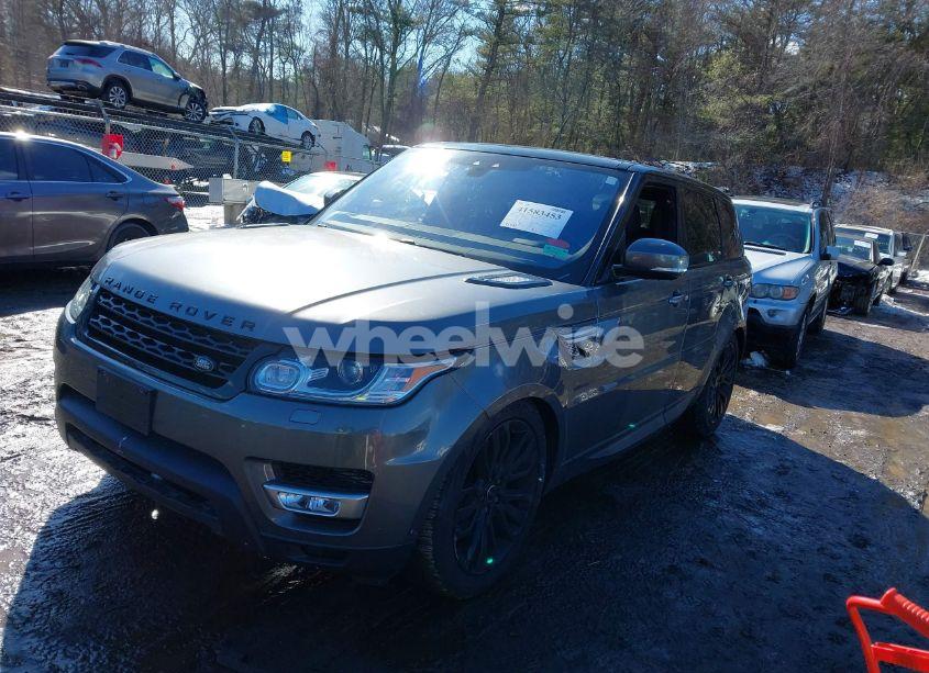 Photo 2 of 2017 Land Rover RANGE ROVER SPORT 3.0L V6 TURBOCHARGED DIESEL HSE TD6 (VIN SALWR2FK8HA668907)