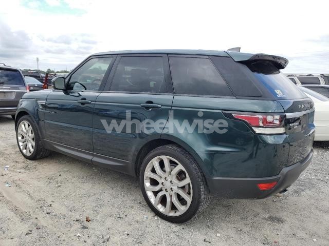 Photo 2 of 2017 LAND ROVER RANGE ROVER SPORT HSE (VIN SALWR2FV4HA172884)