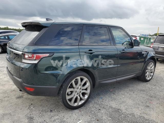 Photo 5 of 2017 LAND ROVER RANGE ROVER SPORT HSE (VIN SALWR2FV4HA172884)