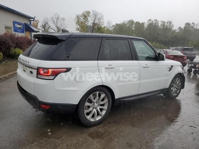 Photo 6 of 2017 LAND ROVER RANGE ROVER SPORT HSE (VIN SALWR2FV7HA670108)
