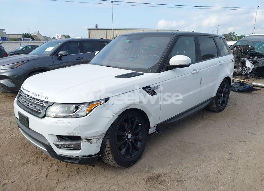 Photo 2 of 2016 Land Rover RANGE ROVER SPORT 3.0L V6 TURBOCHARGED DIESEL HSE TD6 (VIN SALWR2KF1GA635111)