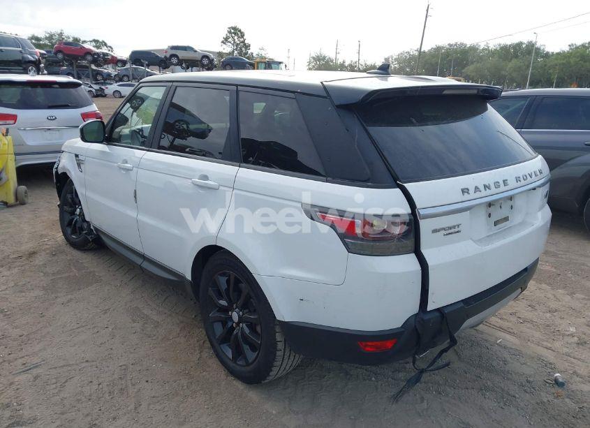 Photo 3 of 2016 Land Rover RANGE ROVER SPORT 3.0L V6 TURBOCHARGED DIESEL HSE TD6 (VIN SALWR2KF1GA635111)