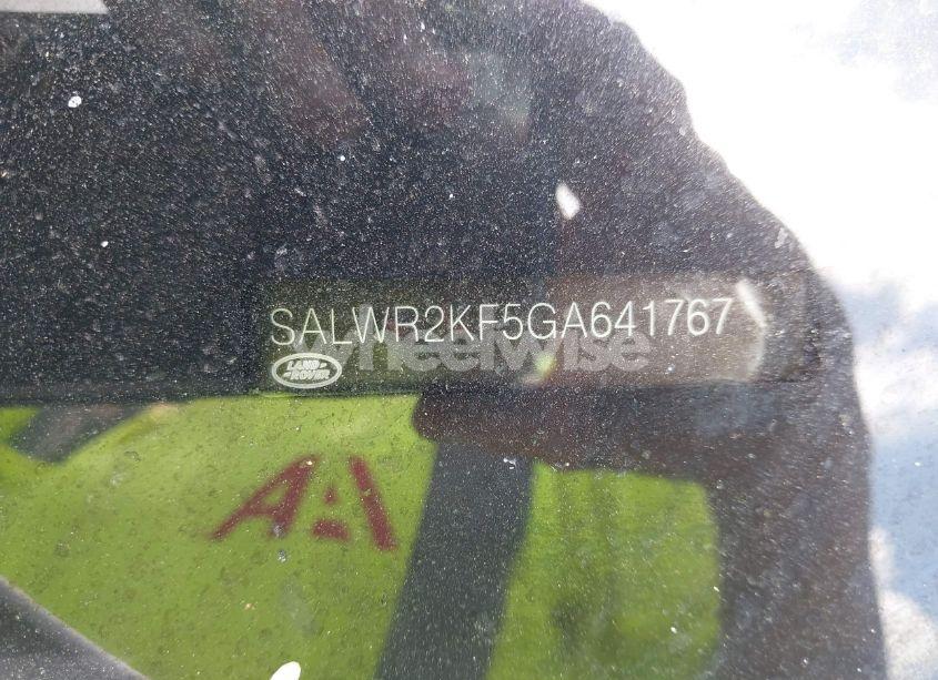 Photo 9 of 2016 Land Rover RANGE ROVER SPORT 3.0L V6 TURBOCHARGED DIESEL HSE TD6 (VIN SALWR2KF5GA641767)