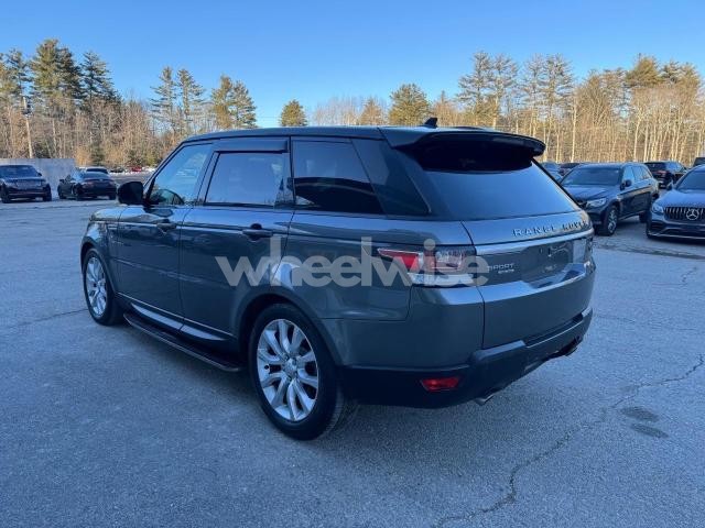 Photo 2 of 2016 LAND ROVER RANGE ROVER SPORT HSE (VIN SALWR2KF8GA630584)