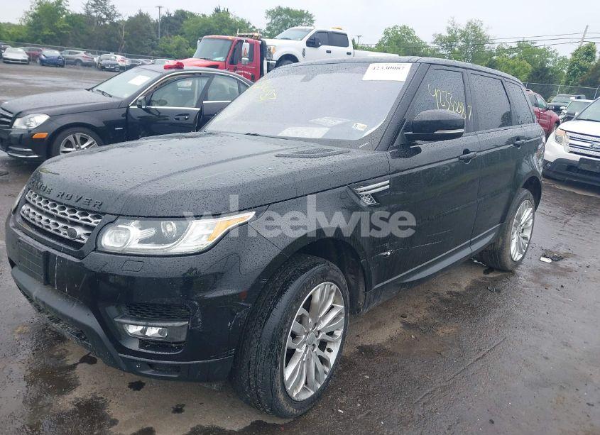 Photo 2 of 2016 Land Rover RANGE ROVER SPORT 3.0L V6 TURBOCHARGED DIESEL HSE TD6 (VIN SALWR2KF9GA106635)