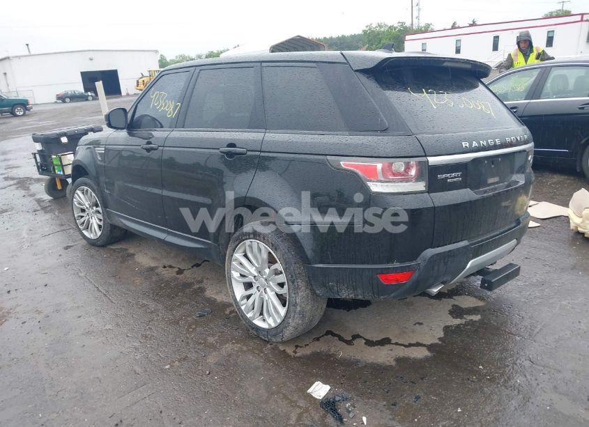 Photo 3 of 2016 Land Rover RANGE ROVER SPORT 3.0L V6 TURBOCHARGED DIESEL HSE TD6 (VIN SALWR2KF9GA106635)
