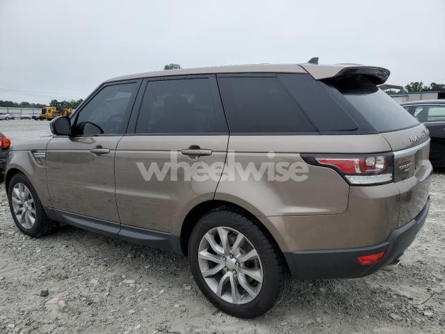 2016 LAND ROVER RANGE ROVER SPORT HSE (VIN SALWR2PF0GA585942) main photo