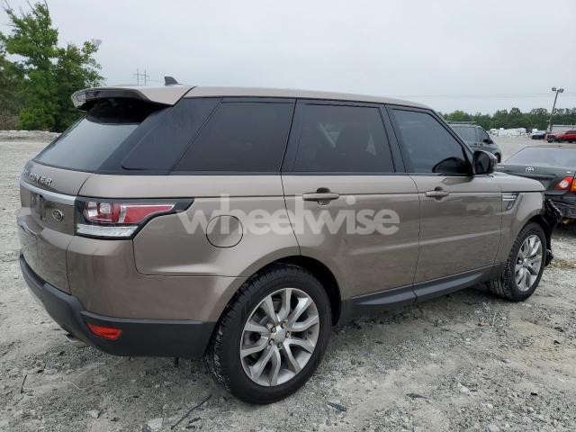Photo 3 of 2016 LAND ROVER RANGE ROVER SPORT HSE (VIN SALWR2PF0GA585942)