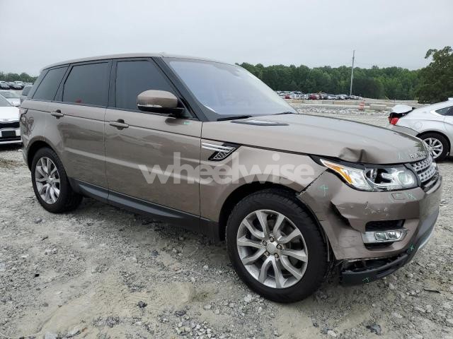 Photo 4 of 2016 LAND ROVER RANGE ROVER SPORT HSE (VIN SALWR2PF0GA585942)