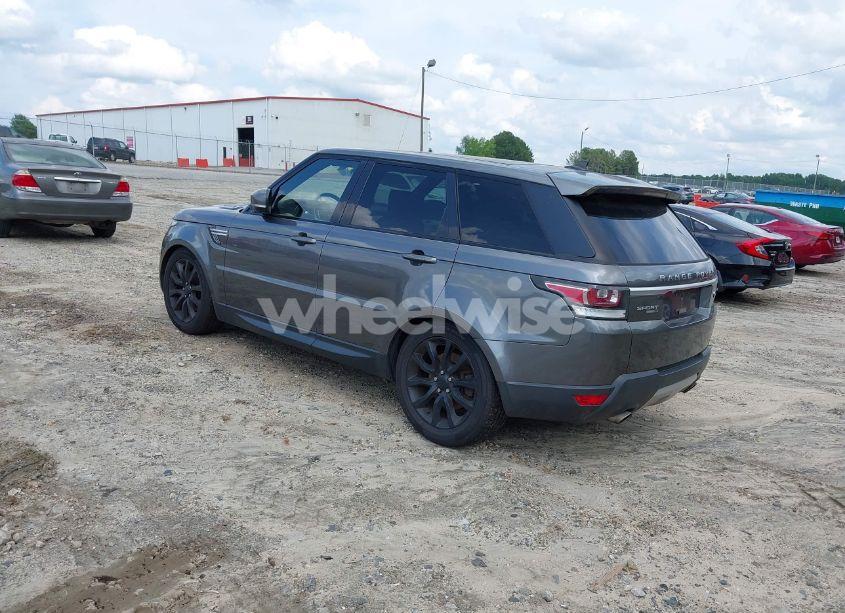 Photo 3 of 2016 Land Rover RANGE ROVER SPORT 3.0L V6 SUPERCHARGED HSE (VIN SALWR2PF0GA659599)