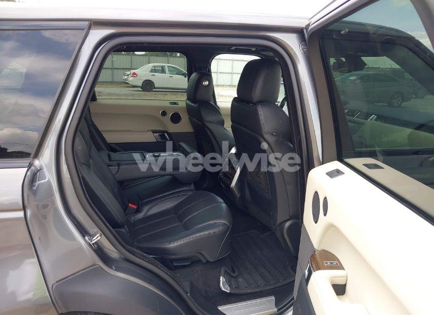 Photo 8 of 2016 Land Rover RANGE ROVER SPORT 3.0L V6 SUPERCHARGED HSE (VIN SALWR2PF0GA659599)