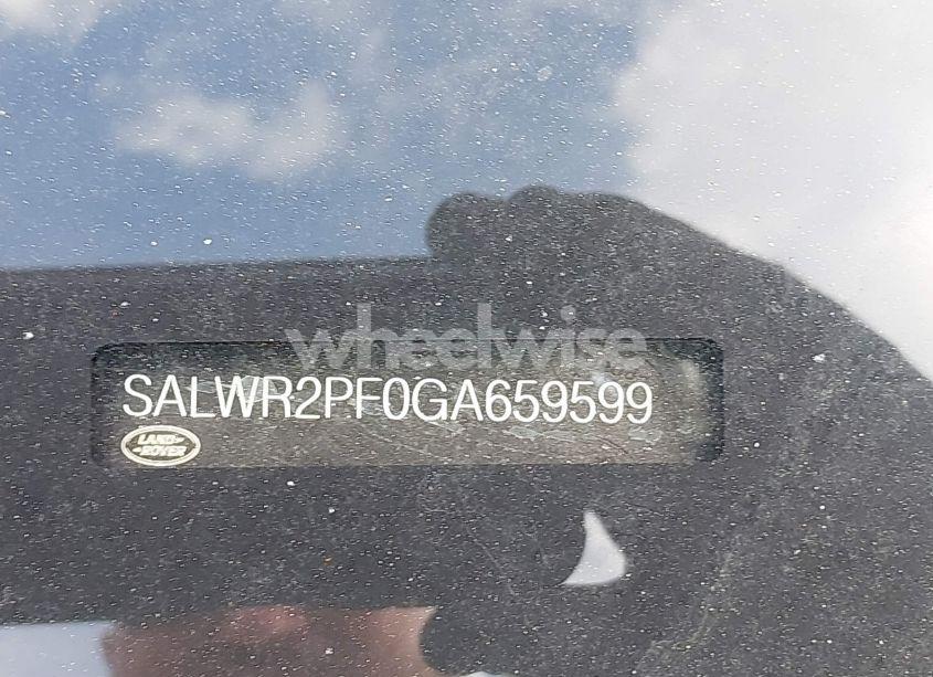 Photo 9 of 2016 Land Rover RANGE ROVER SPORT 3.0L V6 SUPERCHARGED HSE (VIN SALWR2PF0GA659599)