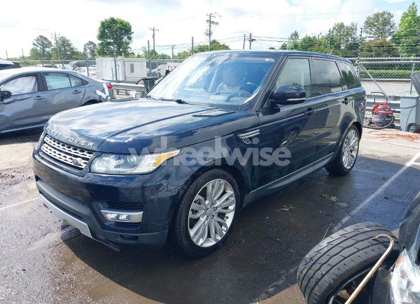 Photo 2 of 2016 Land Rover RANGE ROVER SPORT 3.0L V6 SUPERCHARGED HSE (VIN SALWR2PF7GA109607)