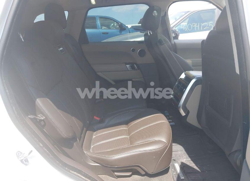 Photo 8 of 2016 Land Rover RANGE ROVER SPORT 3.0L V6 SUPERCHARGED HSE (VIN SALWR2PF7GA123796)