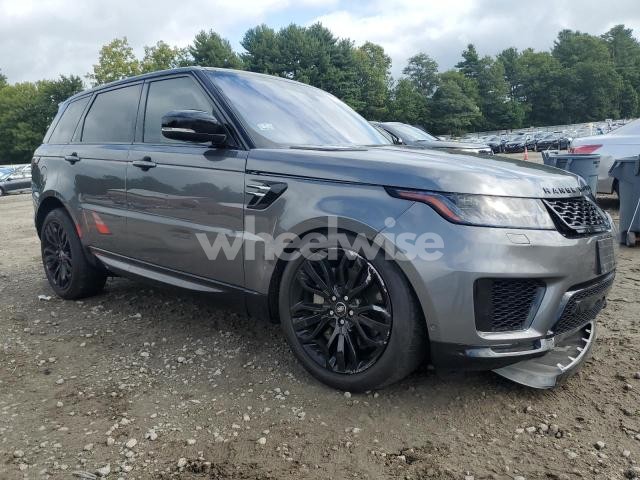2019 LAND ROVER RANGE ROVER SPORT HSE (VIN SALWR2RV1KA417837) main photo