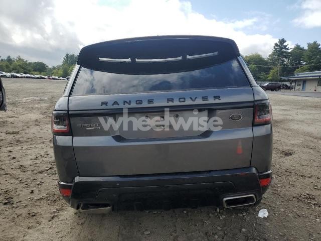 Photo 4 of 2019 LAND ROVER RANGE ROVER SPORT HSE (VIN SALWR2RV1KA417837)
