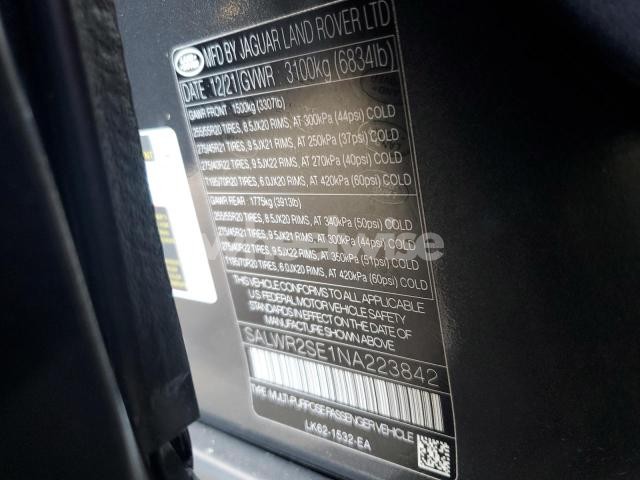 Photo 7 of 2022 LAND ROVER RANGE ROVER SPORT HSE DYNAMIC N/A (VIN SALWR2SE1NA223842)