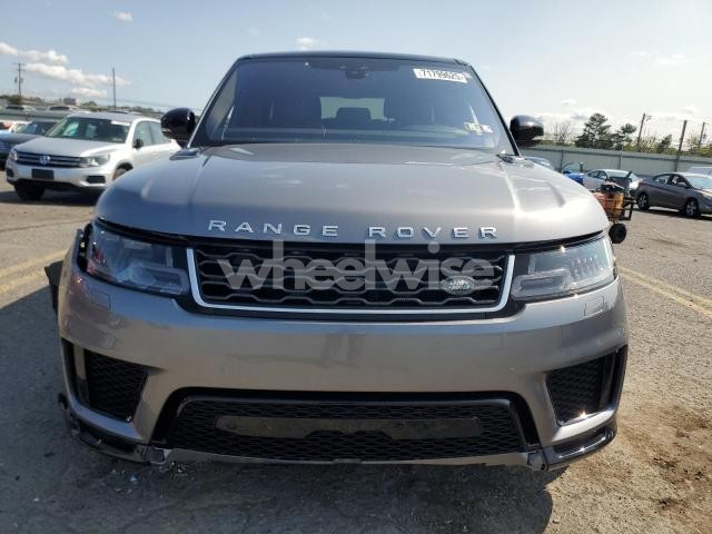 Photo 2 of 2020 LAND ROVER RANGE ROVER SPORT HSE (VIN SALWR2SU0LA717792)