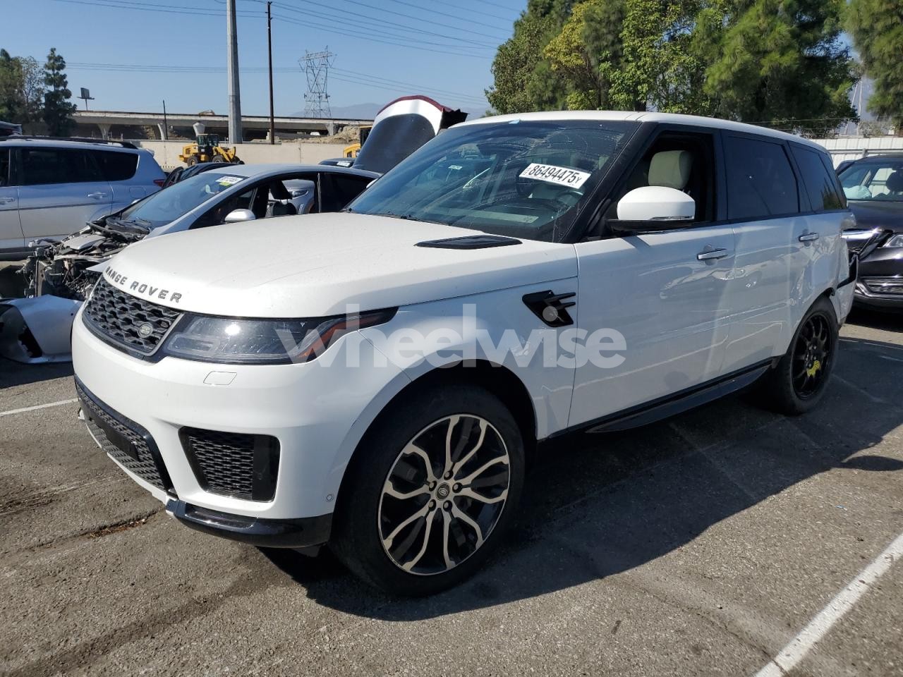 2022 LAND ROVER RANGE ROVER SPORT HSE SILVER EDITION (VIN SALWR2SU1NA222407) main photo