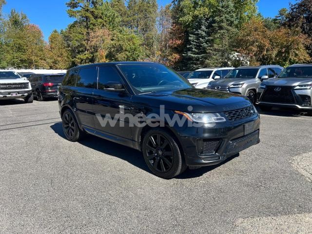 Photo 10 of 2020 LAND ROVER RANGE ROVER SPORT HSE (VIN SALWR2SU7LA725498)