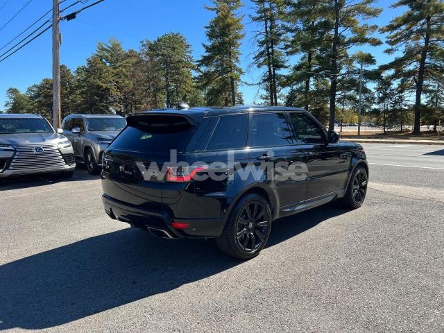 Photo 2 of 2020 LAND ROVER RANGE ROVER SPORT HSE (VIN SALWR2SU7LA725498)