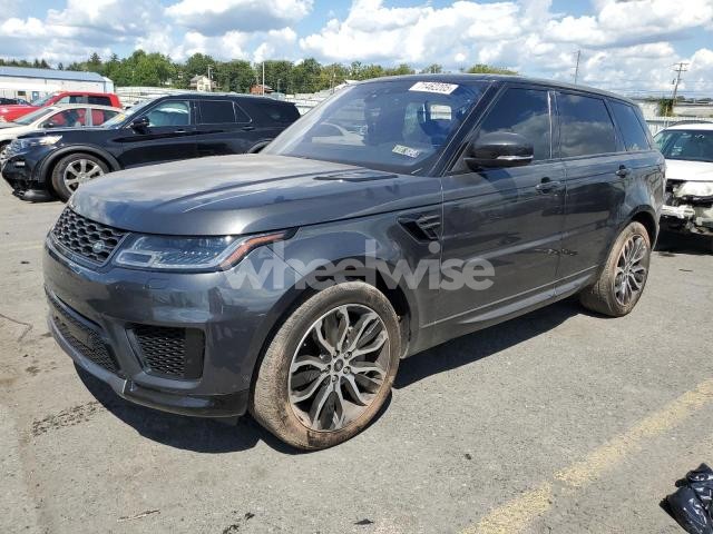 Photo 4 of 2021 LAND ROVER RANGE ROVER SPORT HSE SILVER EDITION (VIN SALWR2SU9MA749951)
