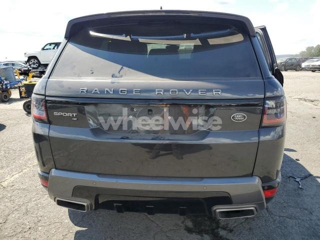 Photo 6 of 2021 LAND ROVER RANGE ROVER SPORT HSE SILVER EDITION (VIN SALWR2SU9MA749951)